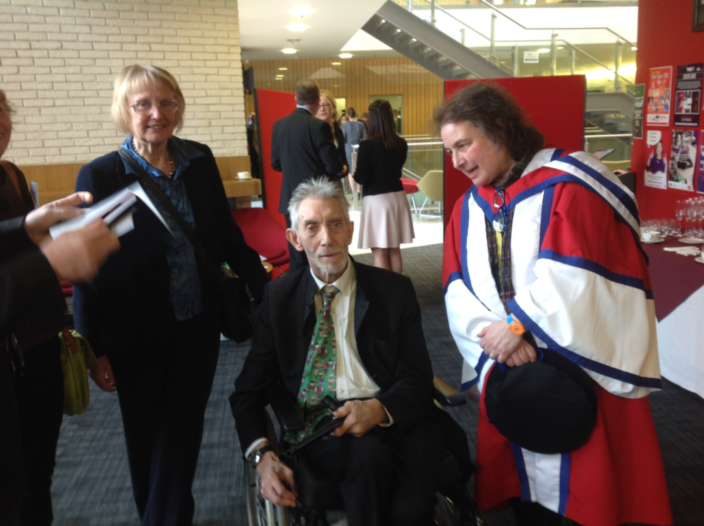 Peter Lang, Honorary Doctorate of Science, 27th March 2015, at University of Bedfordshire, Luton, Lo
