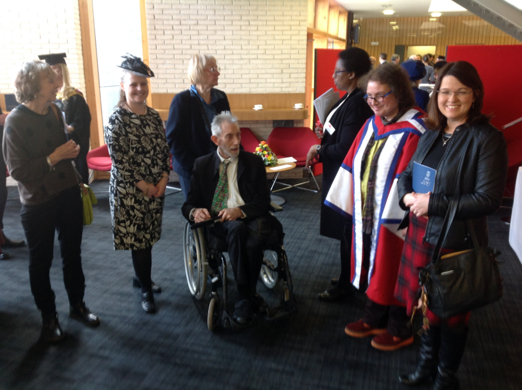 Peter Lang, Honorary Doctorate of Science, 27th March 2015, at University of Bedfordshire, Luton, Lo